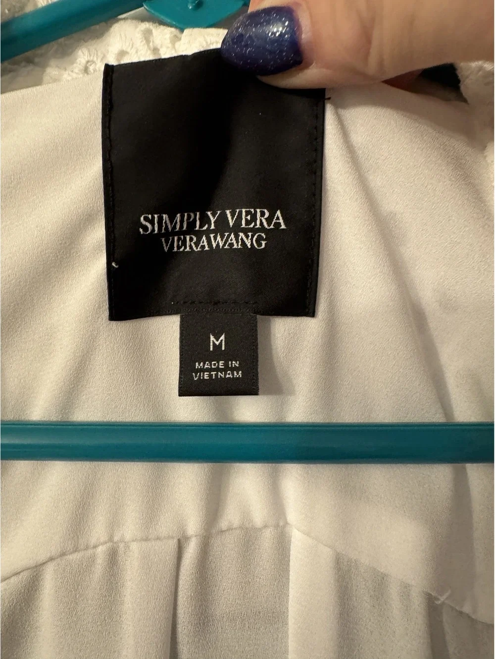 Simply Vera Wang Vest M - Picture 2 of 3